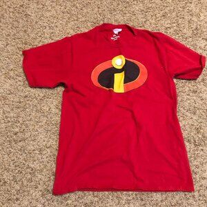 Incredibles Pixar Red T-Shirt Official Size Small
